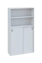 SPD 53/100 skříň s posuvnými dveřmi/nika, 1850x1000x400, bílá